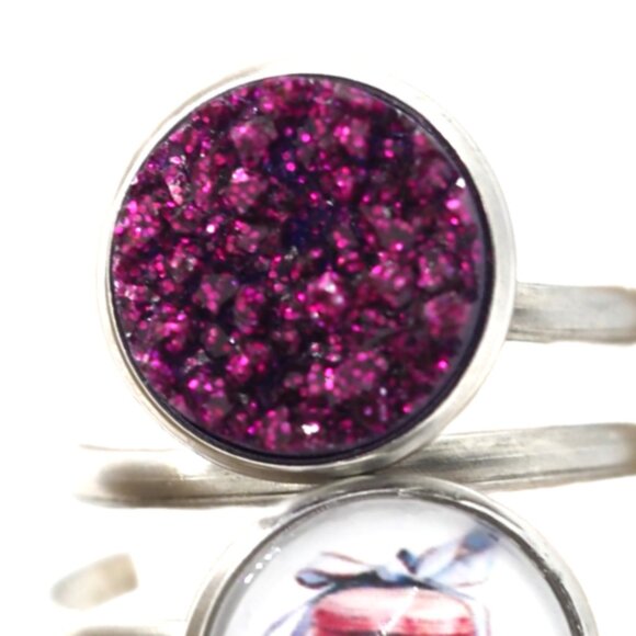 Red Macaroon Ring - Picture 2 of 6